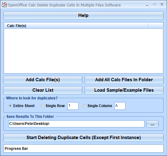 screenshot of openoffice-calc-delete-duplicate-cells-in-multiple-files-software