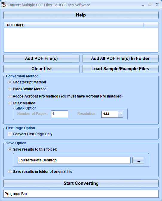screenshot of convert-multiple-pdf-files-to-jpg-files-software