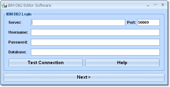 Screenshot for IBM DB2 Editor Software 7.0