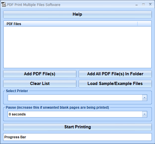 screenshot of pdf-print-multiple-files-software