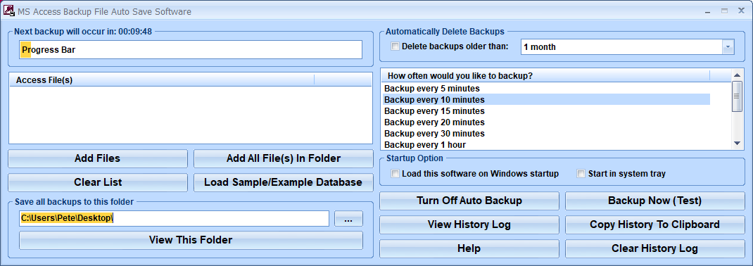 screenshot of ms-access-backup-file-auto-save-software