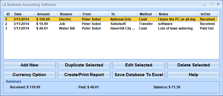 screenshot of business-accounting