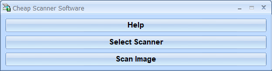 Cheap Scanner Software screenshot