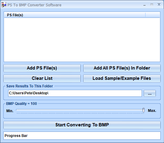 screenshot of convert-multiple-ps-to-bmp-software