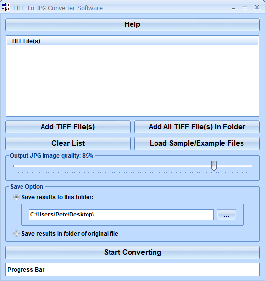 Windows 8 TIFF To JPG Converter Software full