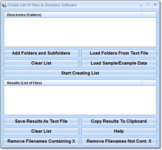 Создание list. Filelist creator Portable. Text file. To file list. Create list image.