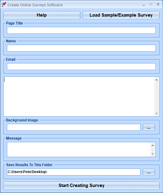 screenshot of create-online-surveys-software