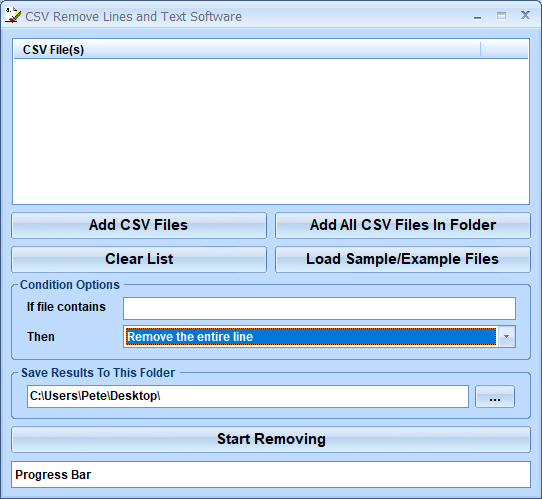 screenshot of csv-remove-line