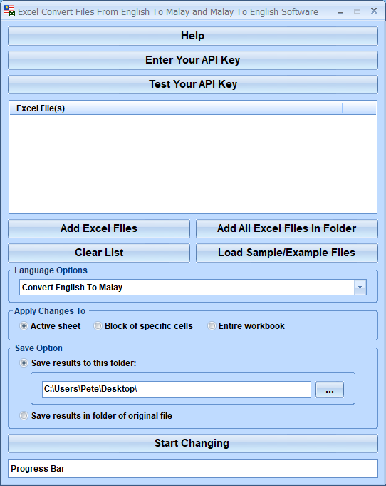 Excel Convert Files From English To Malay and Malay To English Software 7.0 full