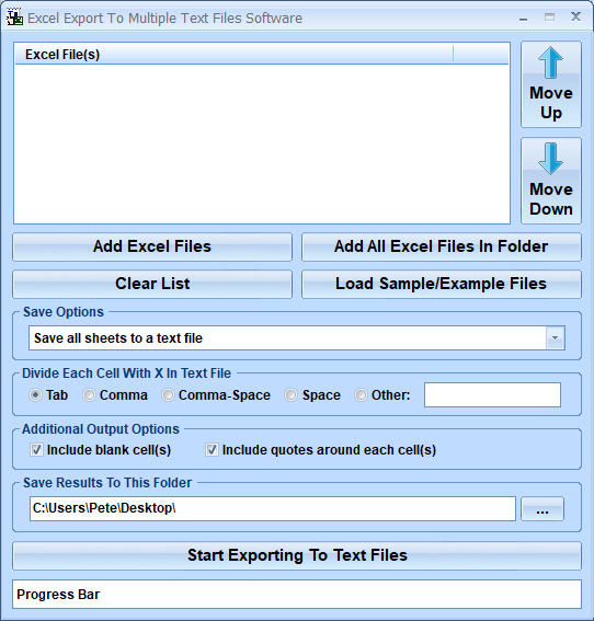 Windows 8 Excel Export To Multiple Text Files Software full