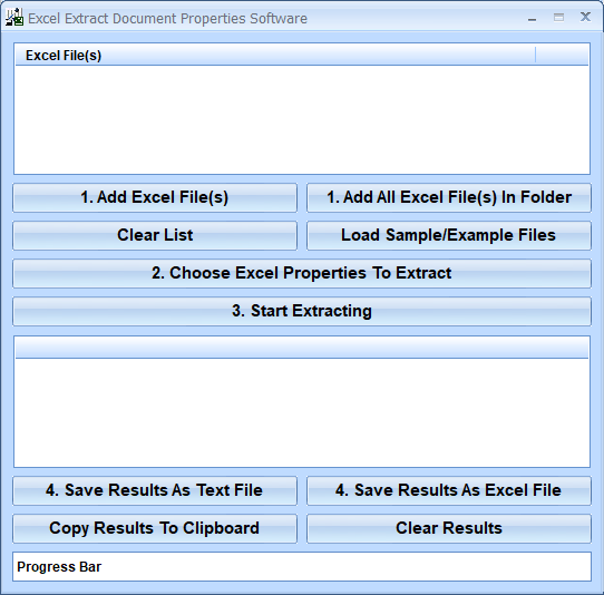 screenshot of excel-extract-document-properties-software