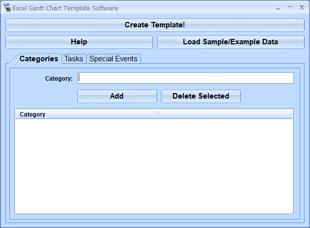 Excel Gantt Chart Template Software 7.0 full