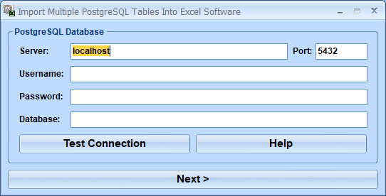 screenshot of excel-import-multiple-postgresql-tables-software