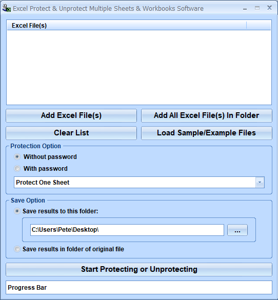 screenshot of excel-protect-and-unprotect-multiple-sheets-and-workbooks-software