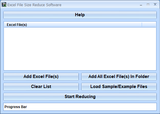 Excel File Size Reduce Software software