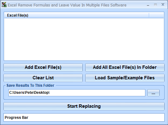 Windows 8 Excel Remove Formulas and Leave Value In Multiple Files Software full