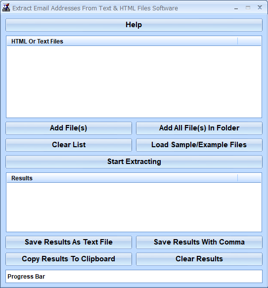 screenshot of extract-email-addresses-from-text-and-html-files-software