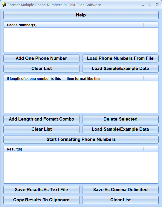 screenshot of format-phone