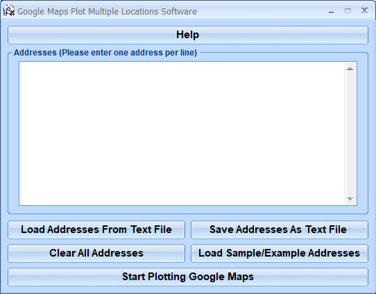 screenshot of google-maps-plot-multiple-locations-software