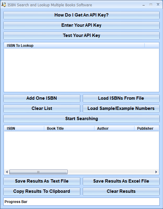 screenshot of isbn-search-and-lookup-multiple-books-software