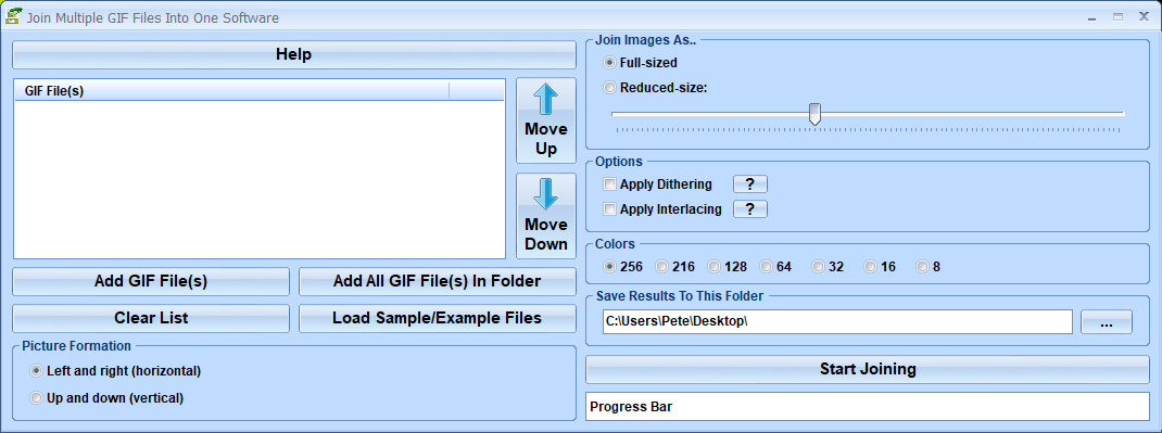 screenshot of join-multiple-gifs-into-one-software