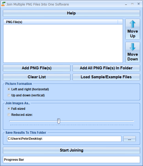 screenshot of join-multiple-png-files-into-one-software