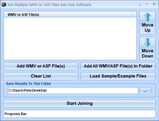 screenshot of join-multiple-wmv-or-asf-files-into-one-software