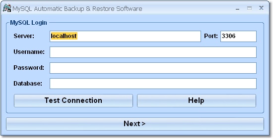 MySQL Automatic Backup & Restore Software