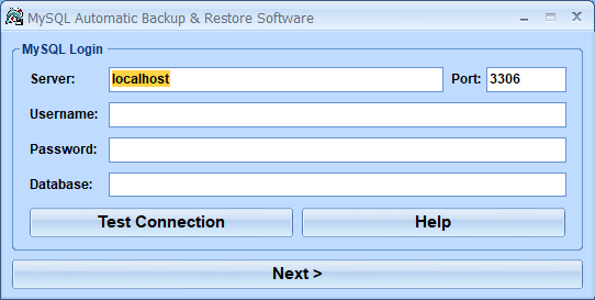 screenshot of mysql-automatic-backup-and-restore-software