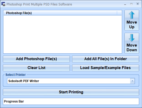 screenshot of photoshop-print-multiple-psd-files-software