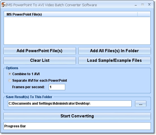 PPT To AVI Converter Software