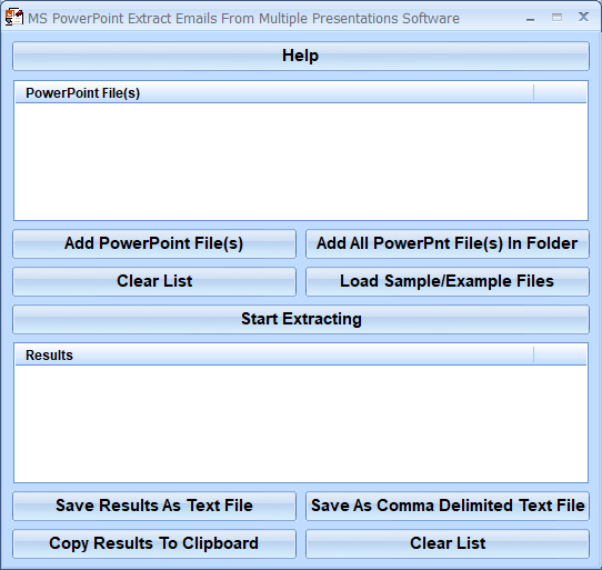 screenshot of ms-powerpoint-extract-emails-from-multiple-presentations-software