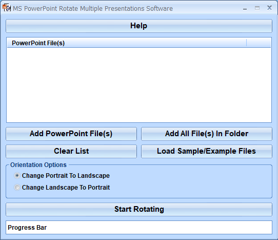 screenshot of ms-powerpoint-rotate-multiple-presentations-software