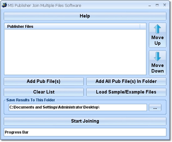 MS Publisher Join (Merge, Combine) Multiple Files Software