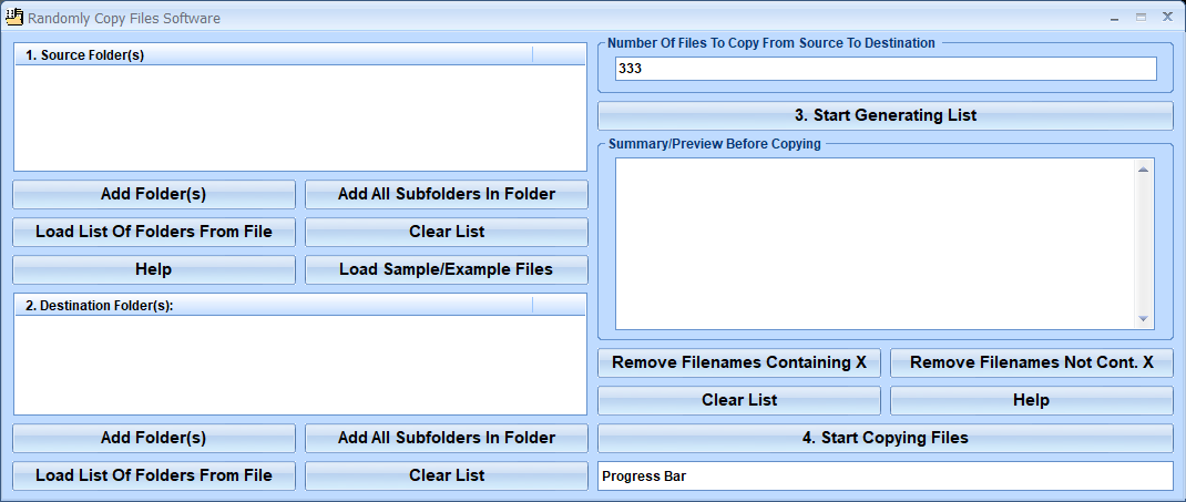 screenshot of randomly-copy-files-software