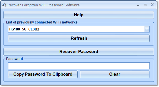 screenshot of recover-wifi-password