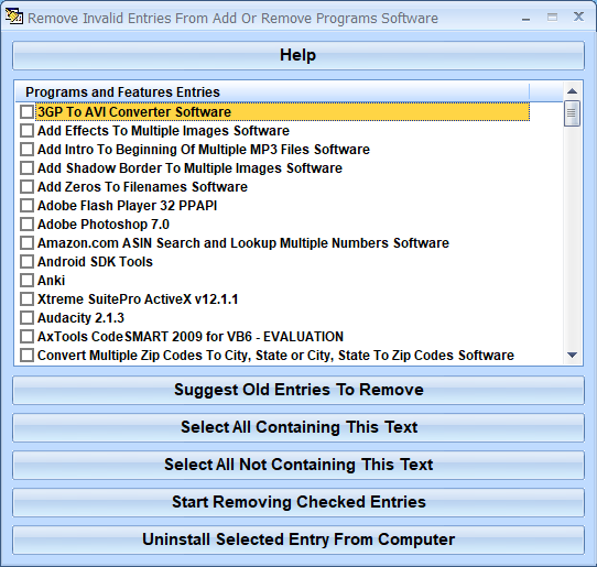 screenshot of remove-invalid-entries-from-add-or-remove-programs-software