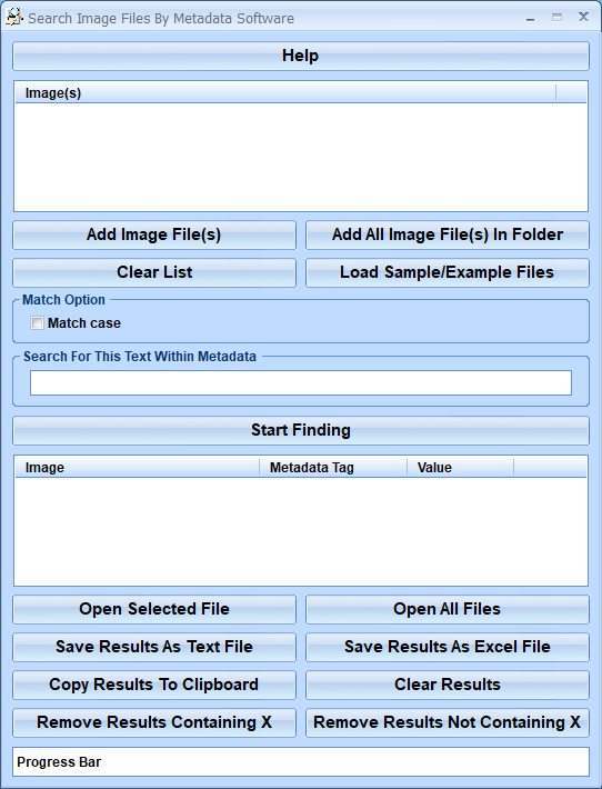 screenshot of search-image-by-metadata