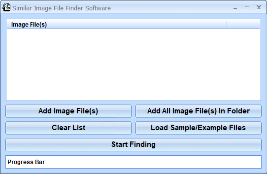 screenshot of similar-image-file-finder-software