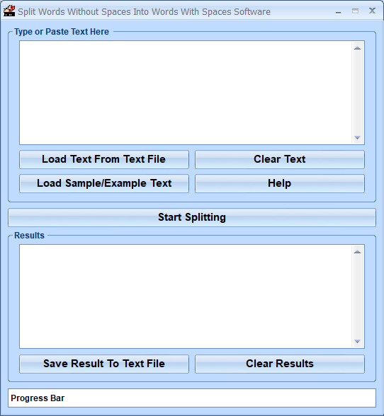 screenshot of split-words-without-spaces-into-words-with-spaces-software