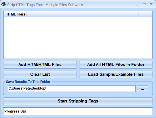 screenshot of strip-html-tags-from-multiple-files-software