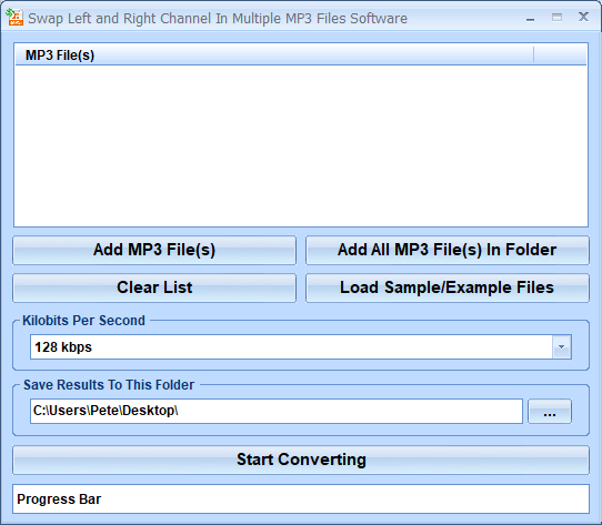 screenshot of swap-left-right-channel-mp3