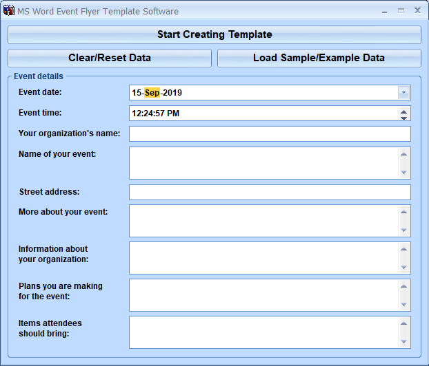 screenshot of ms-word-event-flyer-template-software