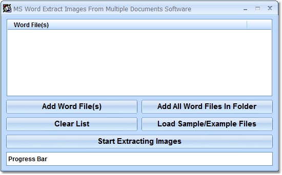 MS Word Extract Images From Multiple Documents Software